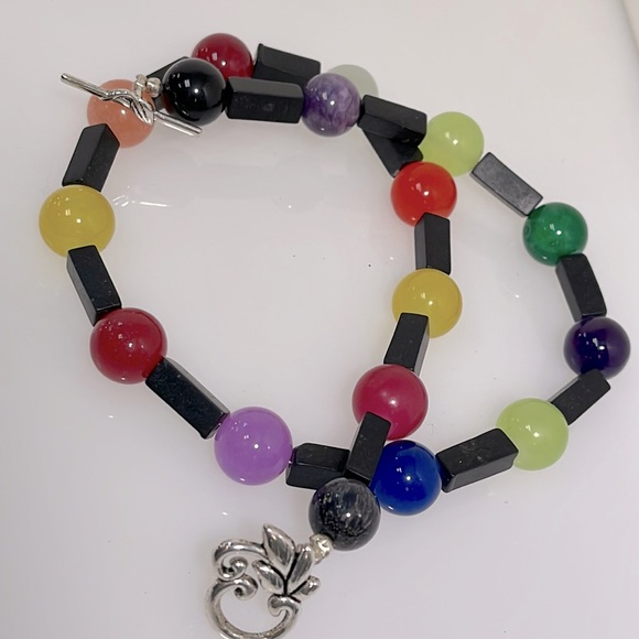Jewelry - Artisan Gemstone Beaded Necklace